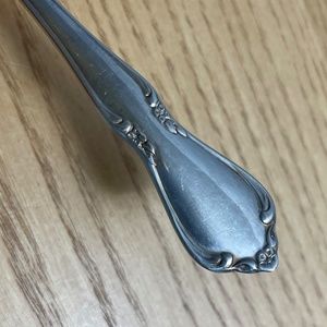 Oneida Stainless Flatware Chateau Pattern Set of 4 Salad Dessert Forks 6.5” USA